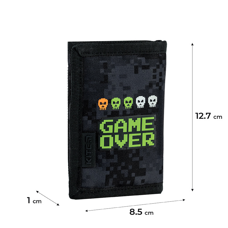 Kids wallet Kite Game Over K24-598-10