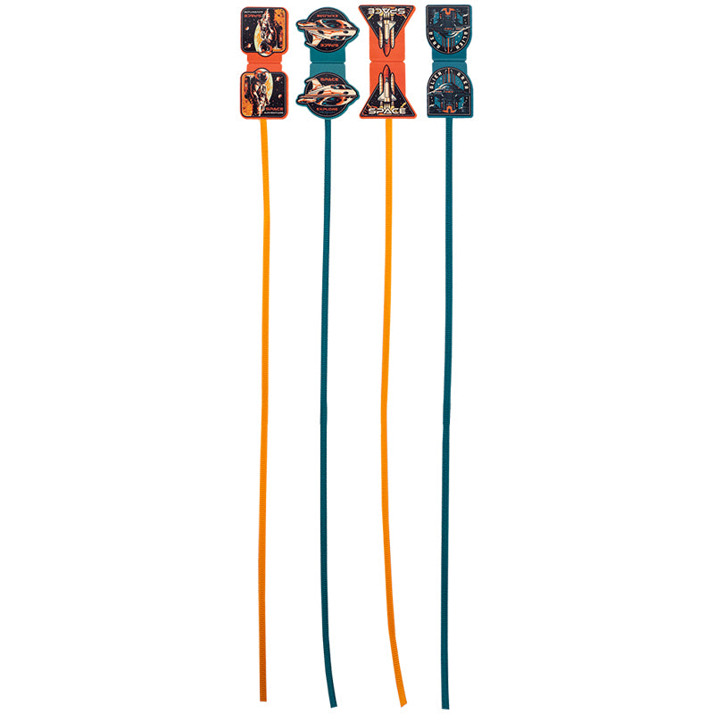 Set of magnetic bookmarks with ribbon Kite Space K24-497