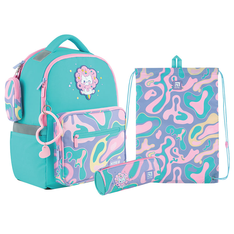 Рюкзак шкільний Kite Education Rainbow Catcorn K24-770M-3