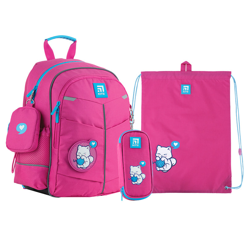 Рюкзак шкільний Kite Education Kitten & Clew K24-771S-2