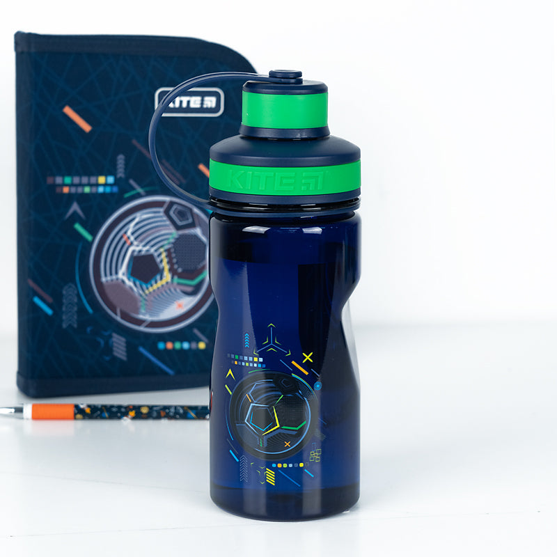 Water bottle Kite Goal K24-397-1, 500 ml, blue