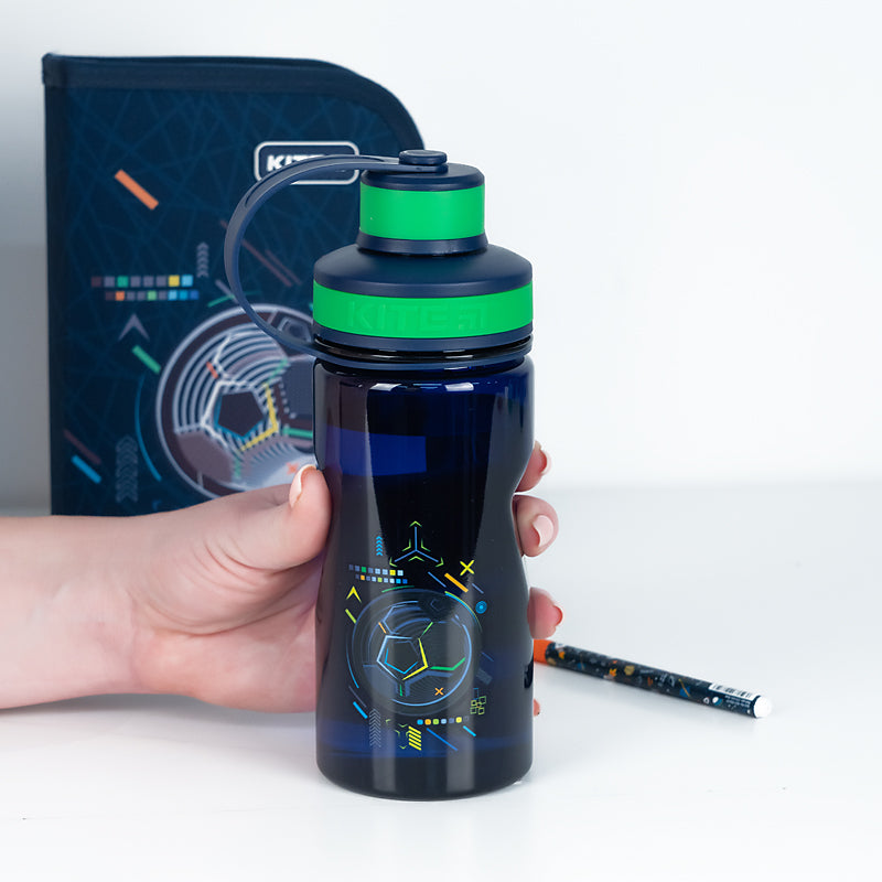 Water bottle Kite Goal K24-397-1, 500 ml, blue