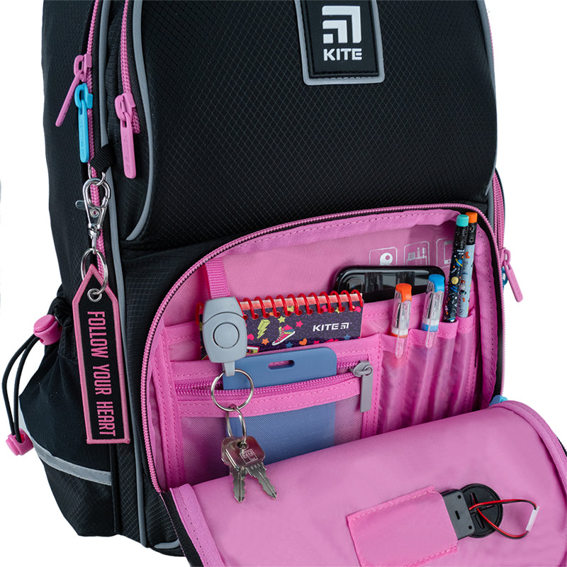 Backpack Kite Education Heart K24-702M-1 (LED)