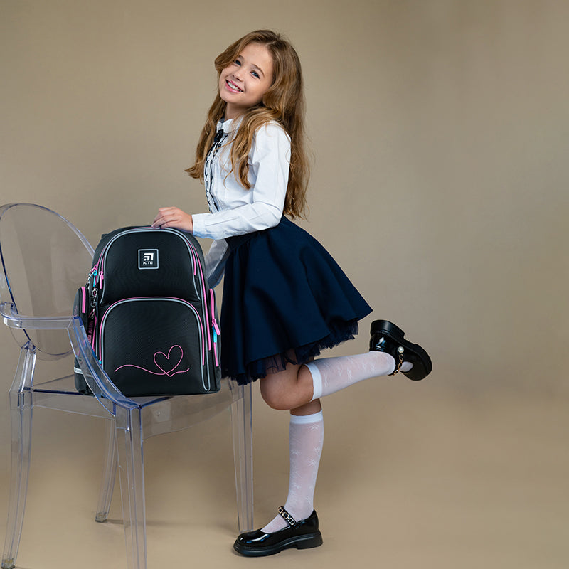 Backpack Kite Education Heart K24-702M-1 (LED)