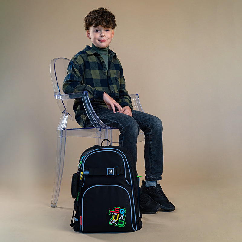 Backpack Kite Education SQUAD K24-702M-3