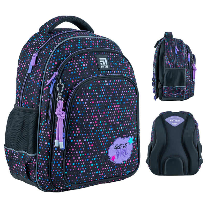 Backpack Kite Education Get It Girl K24-763M-2