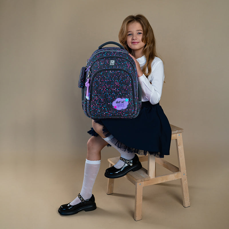Backpack Kite Education Get It Girl K24-763M-2