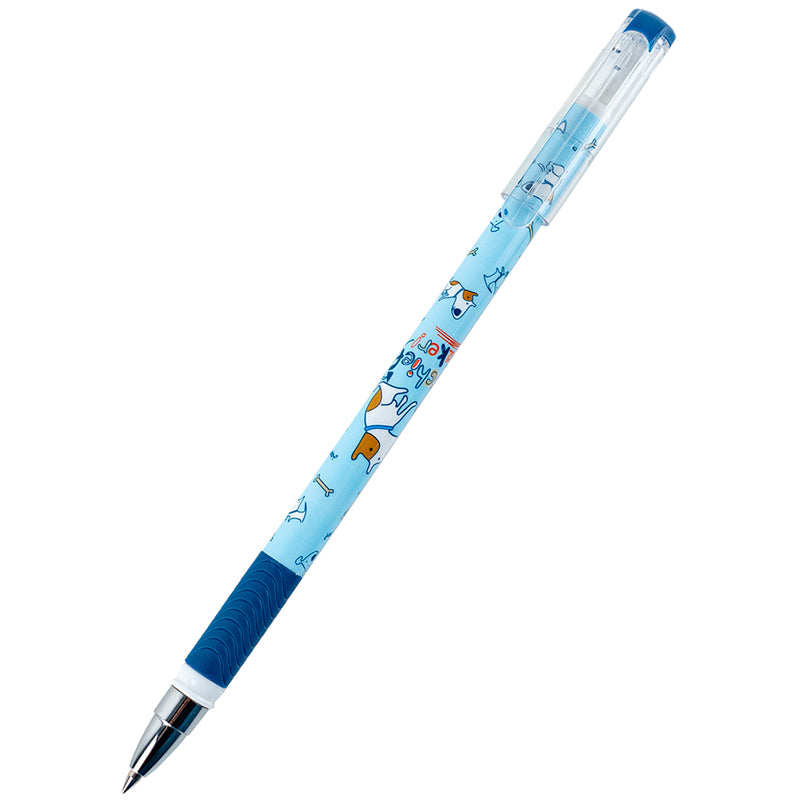 Ручка кулькова Kite Dog K24-032-3, синя