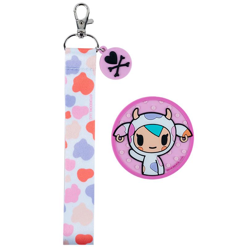 Set of velcro badge and keychain Kite tokidoki TK24-3010-1, 2 pcs.