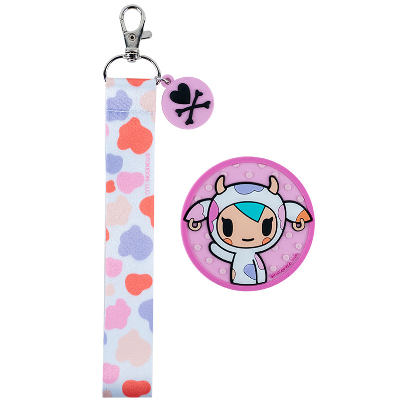 Set of velcro badge and keychain Kite tokidoki TK24-3010-1, 2 pcs.