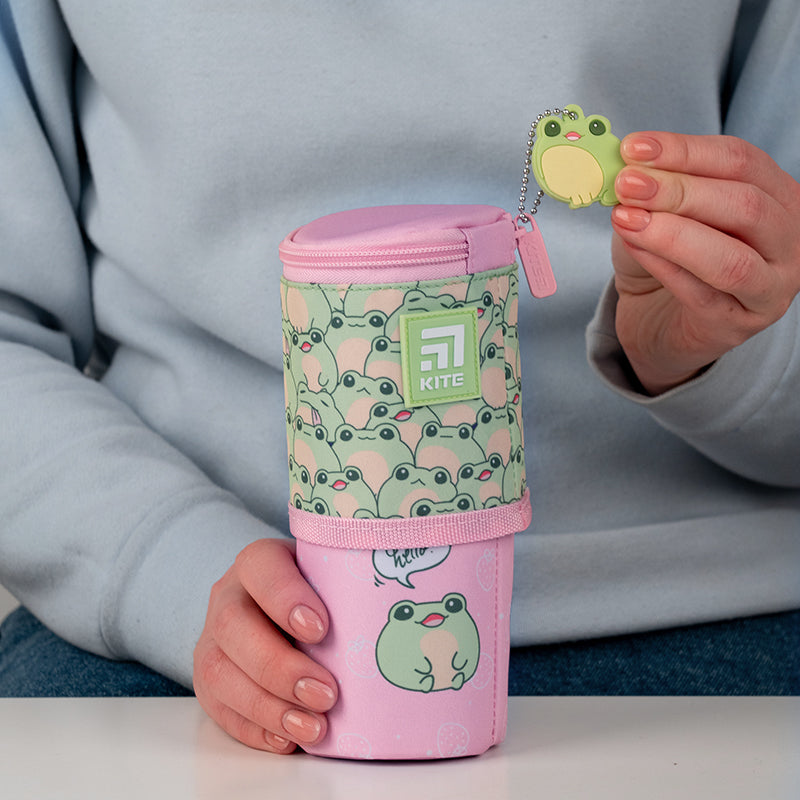 Pencil case Kite Cute Frogs K24-684-3