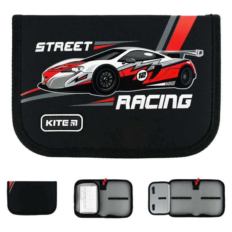 Пенал без наповнення Kite K24-621-4, 1 відділення, 1 відворот