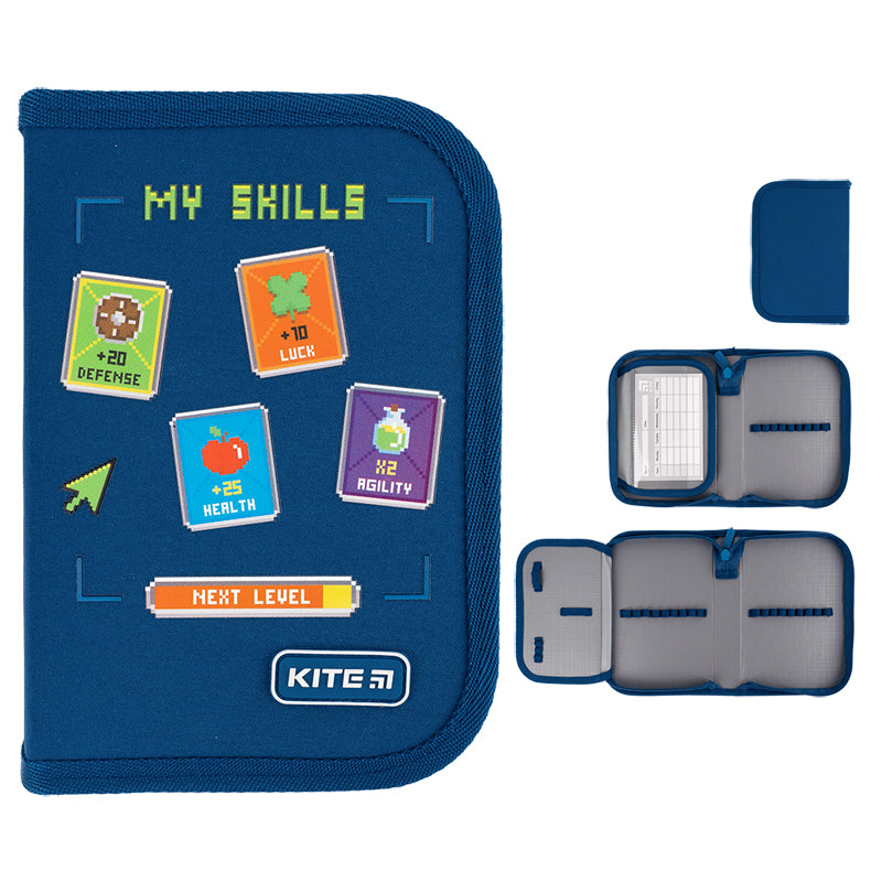 Пенал без наповнення Kite K24-621-6, 1 відділення, 1 відворот