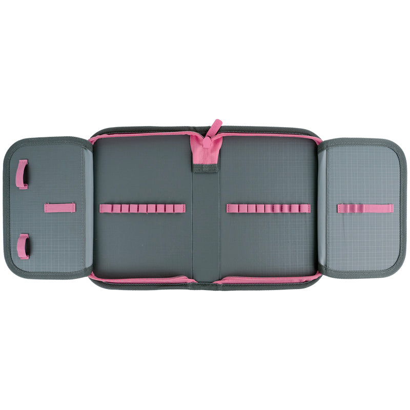 Pencil case without stationery Kite College Line K24-622-1, 1 compartment, 2 folds