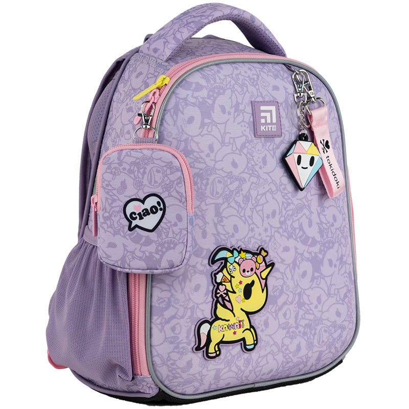 Hard-shaped school backpack Kite Education Tokidoki TK24-555S