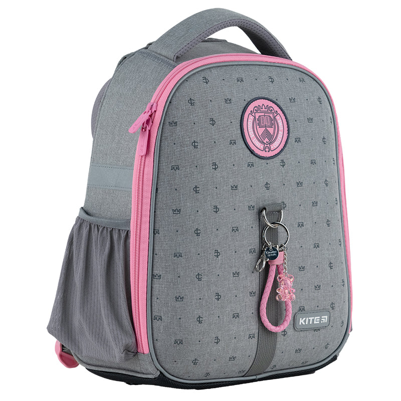 Hard-shaped school backpack Kite Education College Line girl K24-555S-2