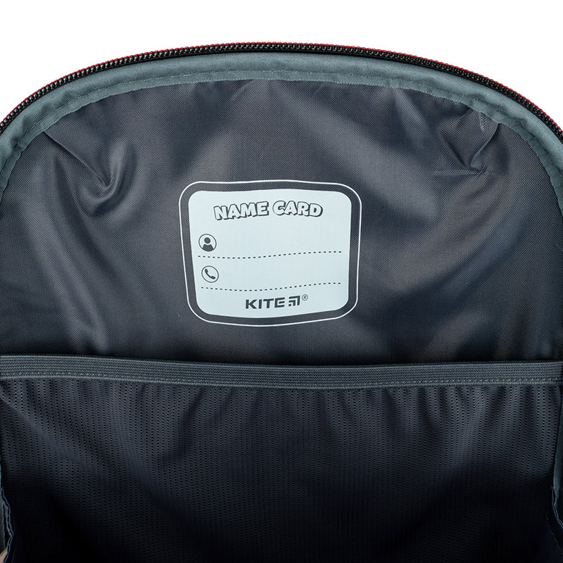 Hard-shaped school backpack Kite Education Racing K24-555S-5