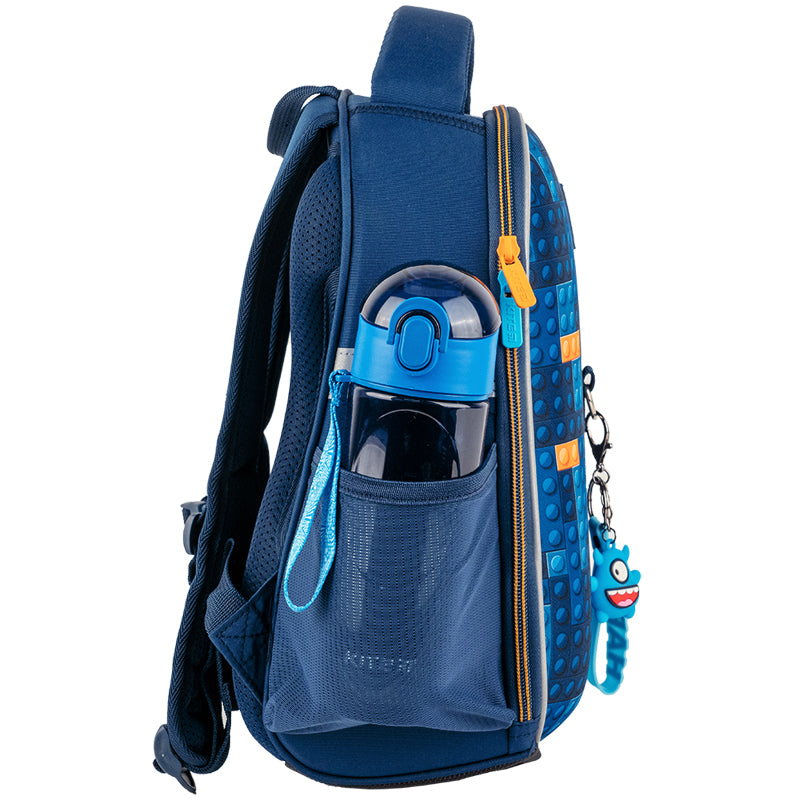 Hard-shaped school backpack Kite Education Blocks K24-555S-6