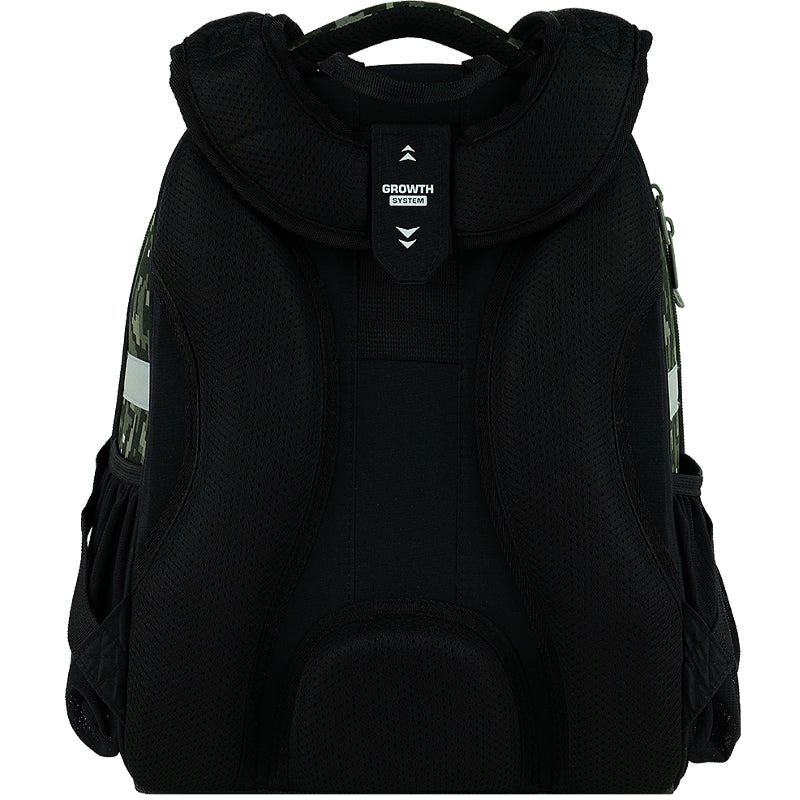 Hard-shaped school backpack Kite Education Air Force K24-531M-3