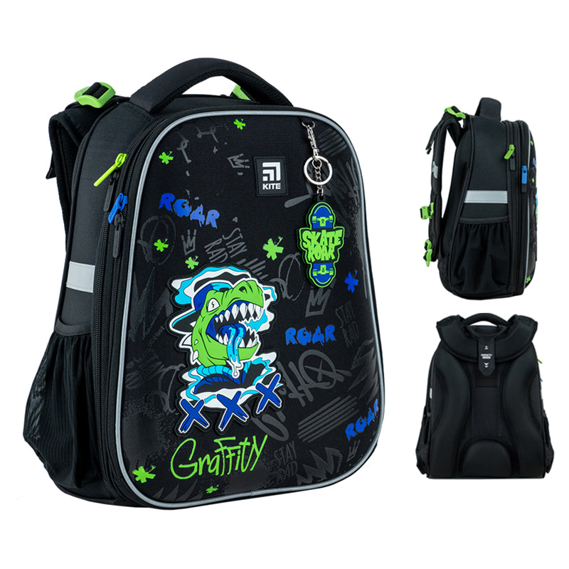 Hard-shaped school backpack Kite Education Roar K24-531M-5