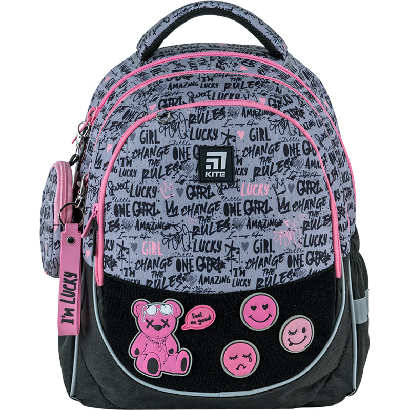 Backpack Kite Education Lucky Girl K24-700M-2