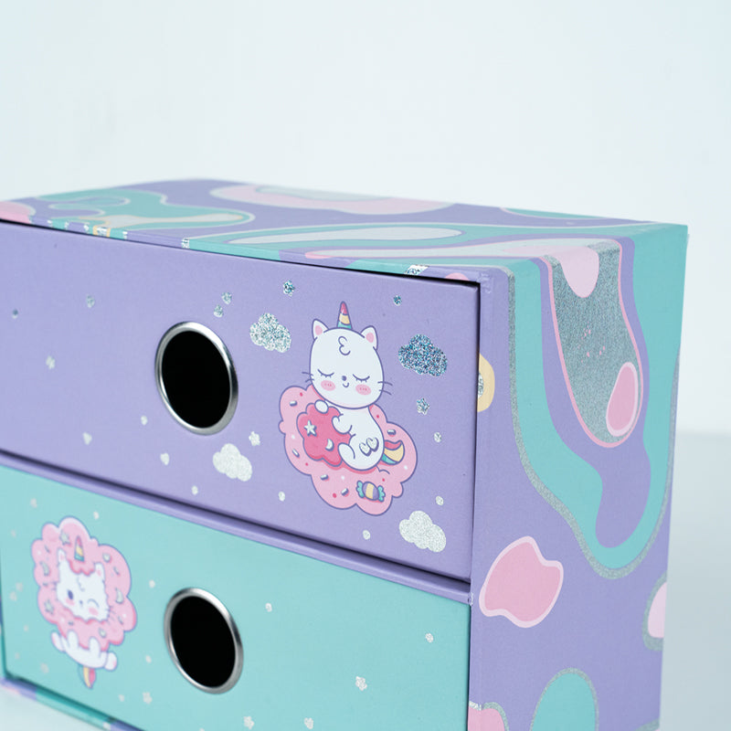 Desk organizer Kite Rainbow Catcorn K24-357