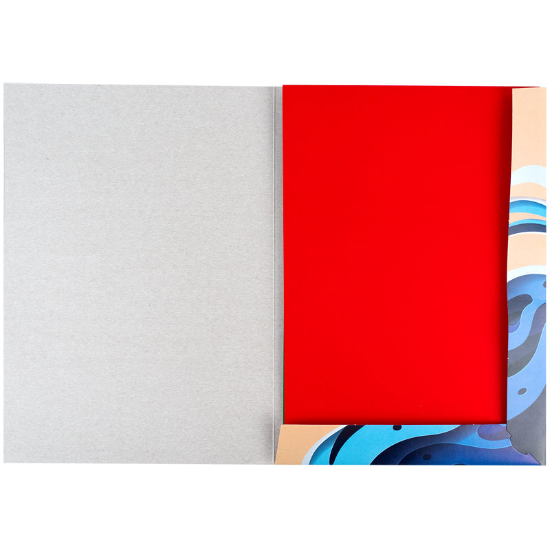 Set of paper and cardboard Kite K24-1256 (7+7), A4