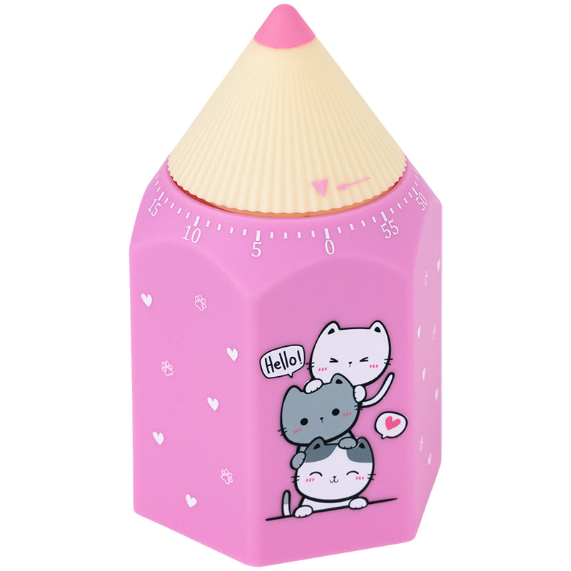 Timer mechanical Kite Cute Cats K24-171-1