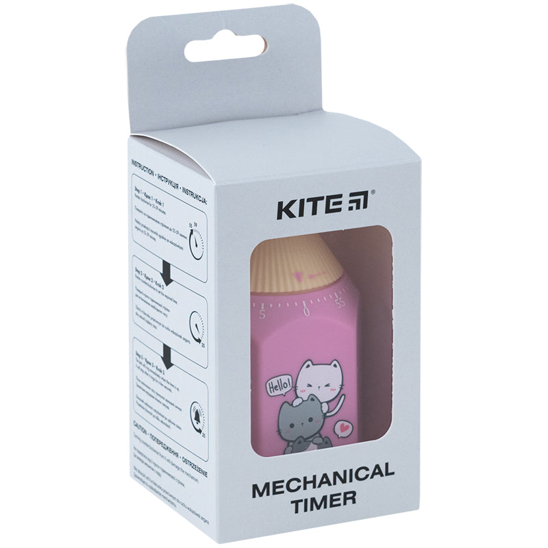Timer mechanical Kite Cute Cats K24-171-1
