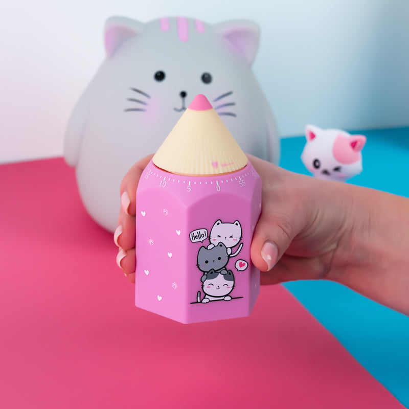 Timer mechanical Kite Cute Cats K24-171-1