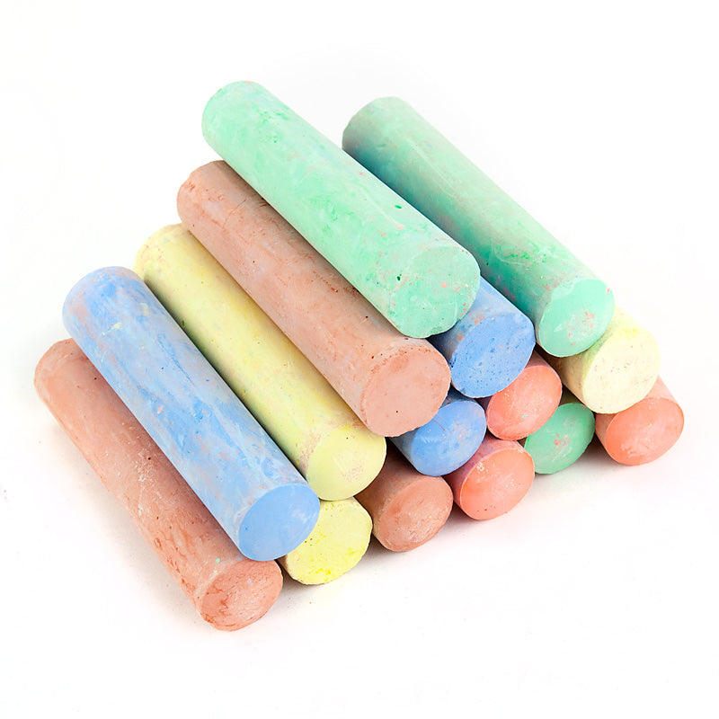 Color chalk Kite Classic Jumbo K-074, 15 pcs. in a bucket