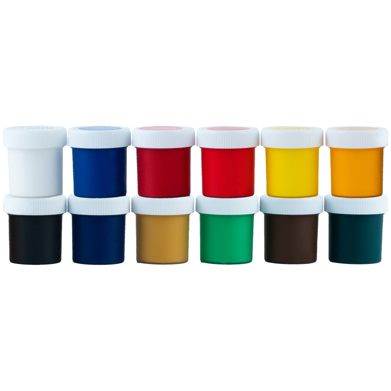 Gouache Kite Classic K-063, 12 colors