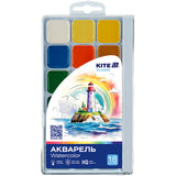 Watercolor paints Kite Classic K-066, 18 colors Watercolor paints Kite Classic K-066, 18 colors