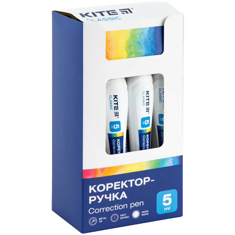 Correction pen Kite Classic K-013, 5 ml