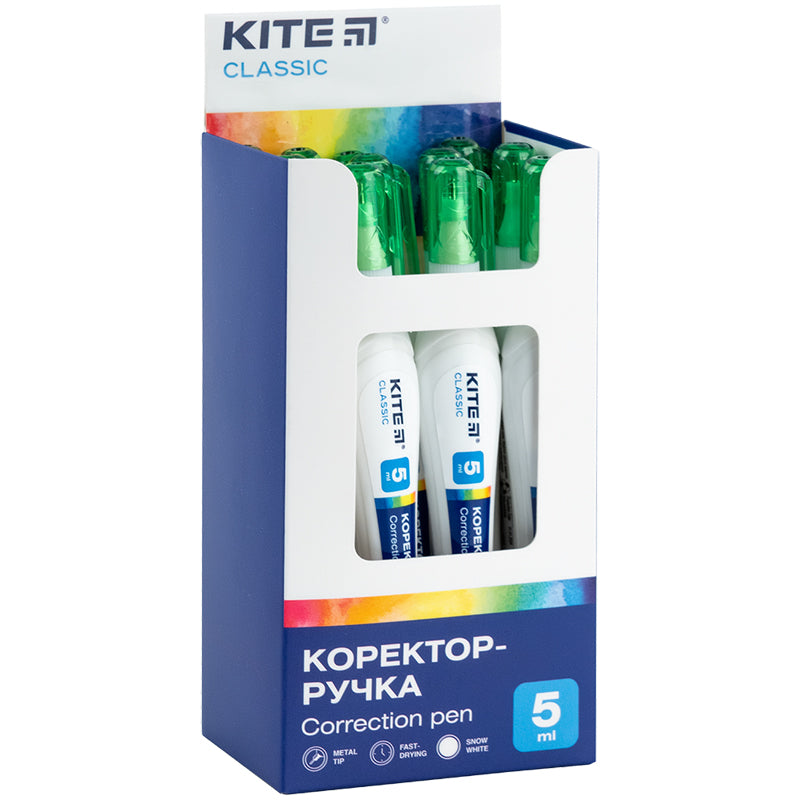 Correction pen Kite Classic K-013, 5 ml