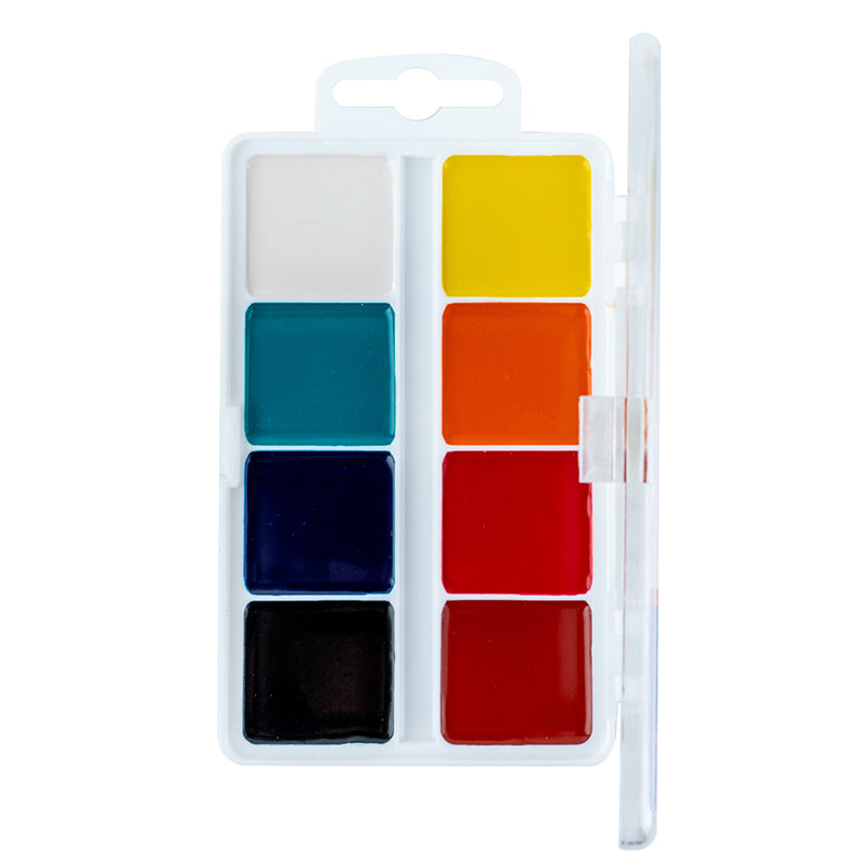 Watercolor paints Kite Classic K-065, 8 colors