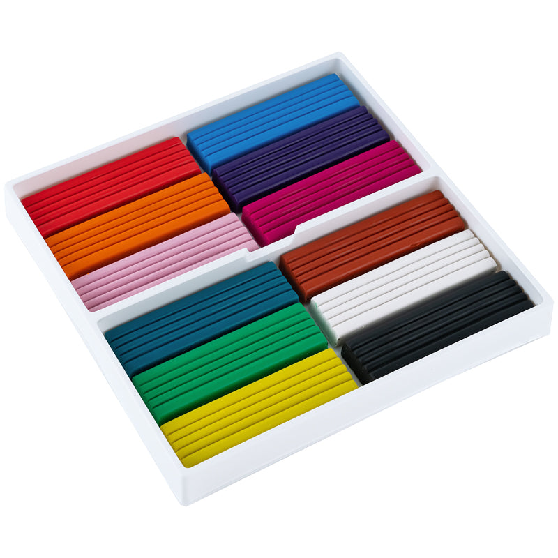 Plasticine Kite Classic K-1086, 12 colors, 240 g