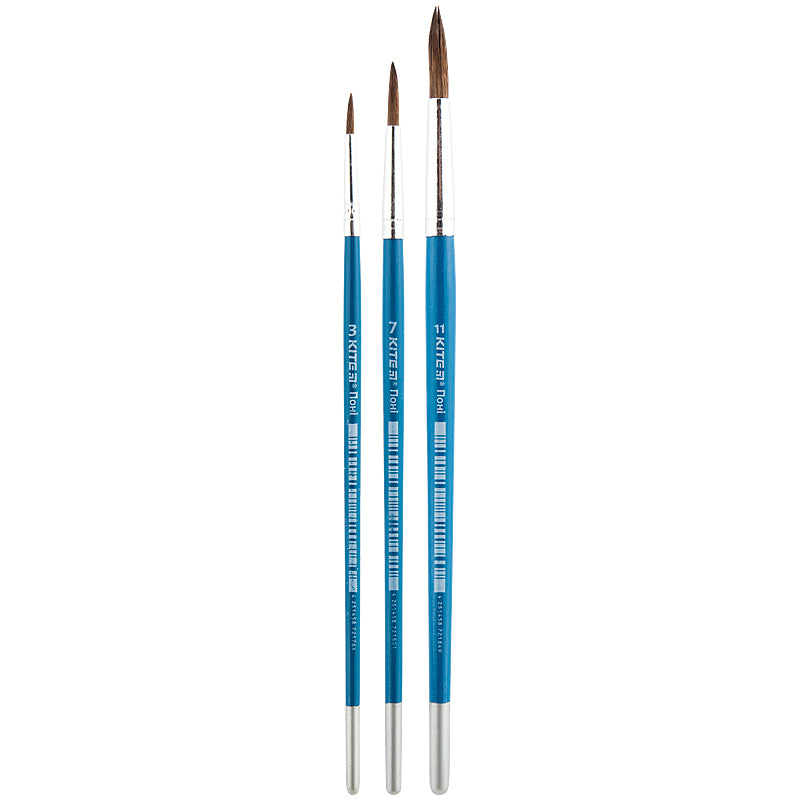 Set of brushes Kite Classic K-342 (pony round 3, 7, 11)