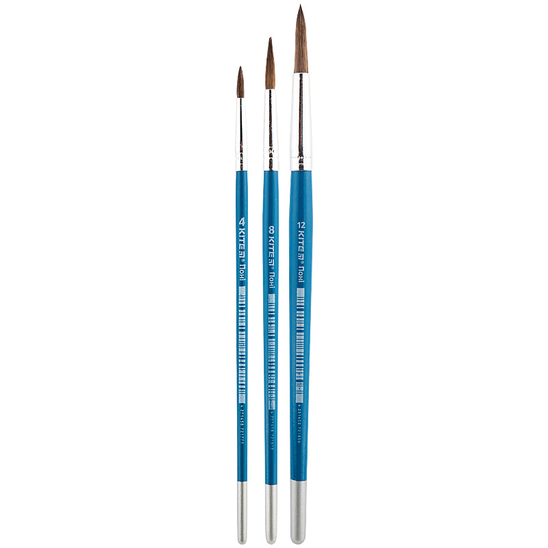 Set of brushes Kite Classic K-344 (pony round 4, 8, 12)