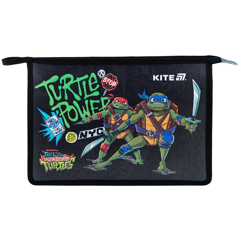 Папка на блискавці Kite Ninja Turtles NT25-428, A4+