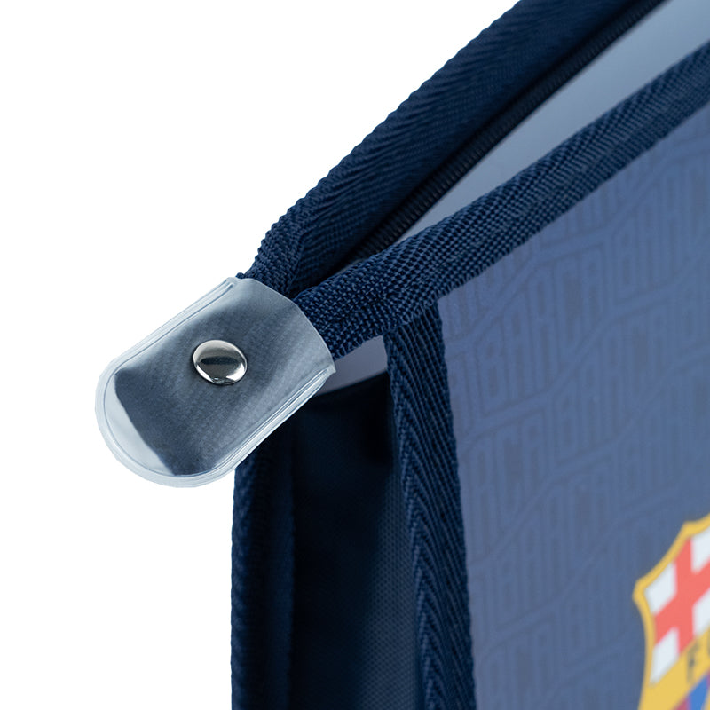 Zipper folder Kite FC Barcelona BC25-428, A4+