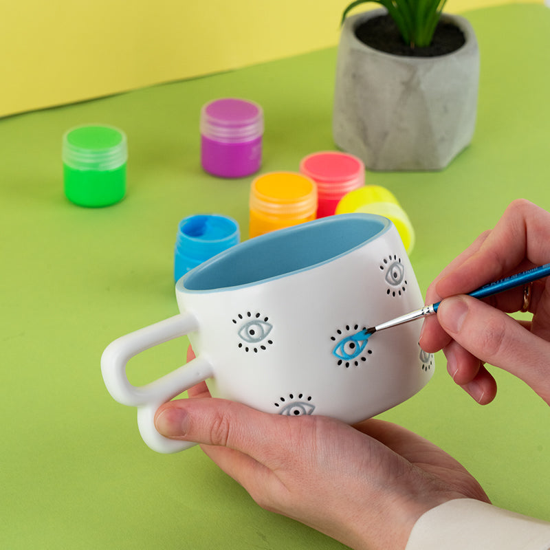 Фарби акрилові Kite Creative K-274, 6 неонових кольорів, 20 мл