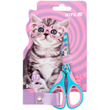 Ножиці дитячі з гумовими вставками і малюнком на лезі Kite Studio Pets SP25-148, 13 см Ножиці дитячі з гумовими вставками і малюнком на лезі Kite Studio Pets SP25-148, 13 см