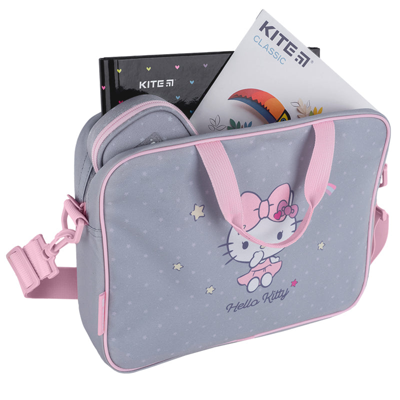 Шкільна текстильна сумка Kite Hello Kitty HK25-589-1