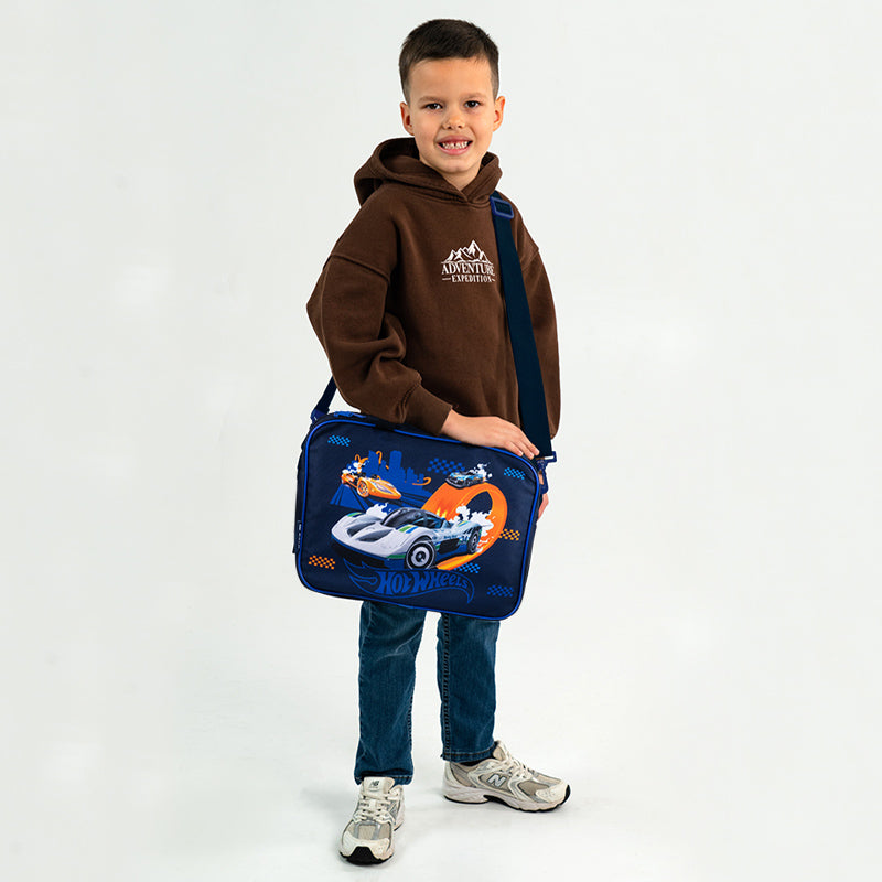Шкільна текстильна сумка Kite Hot Wheels HW25-589