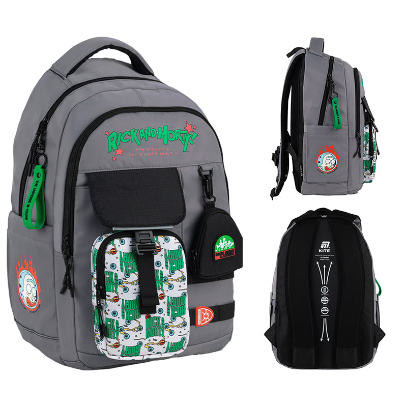 Рюкзак Kite Education teens Rick & Morty RM25-2597L