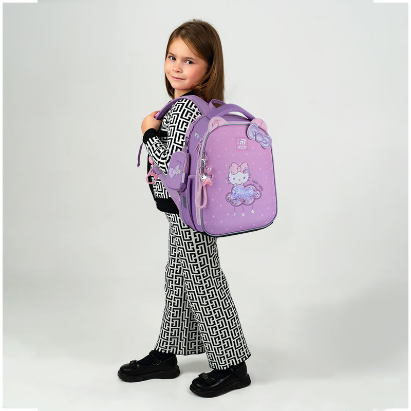 School backpack hard shaped Hello Kitty HK25-555S