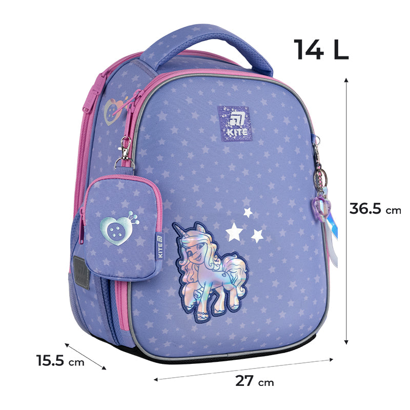 Рюкзак шкільний каркасний Kite Education My Little Pony LP25-555S