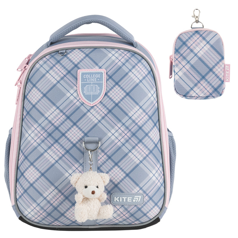 School backpack hard shaped College Line Girl K25-555S-6