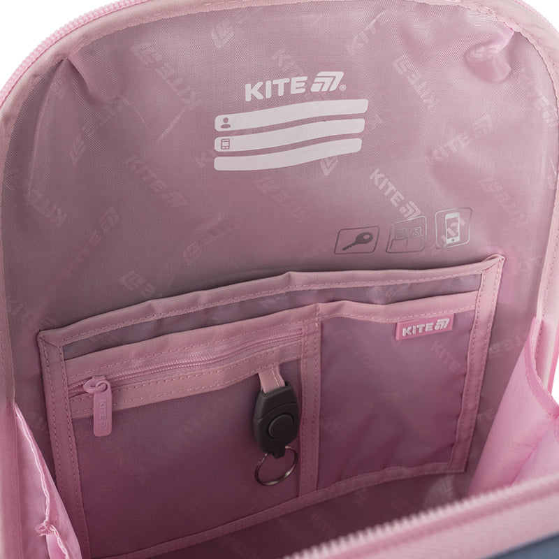School backpack hard shaped College Line Girl K25-555S-6